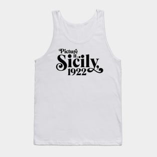 Picture It Sicily 1922 Tank Top